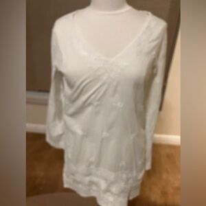 Elegant White Women's dress